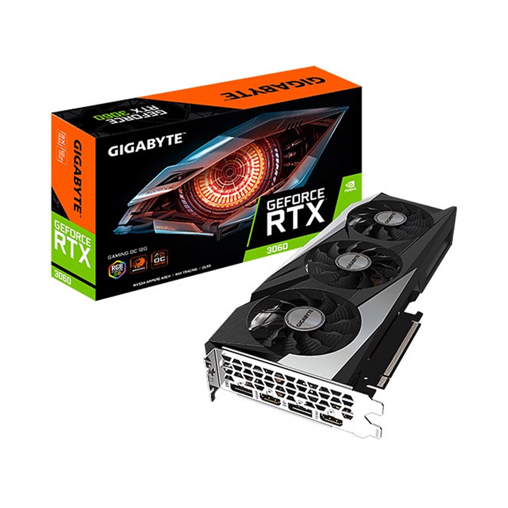 Card màn hình GIGABYTE GeForce RTX 3060 GAMING OC 12G